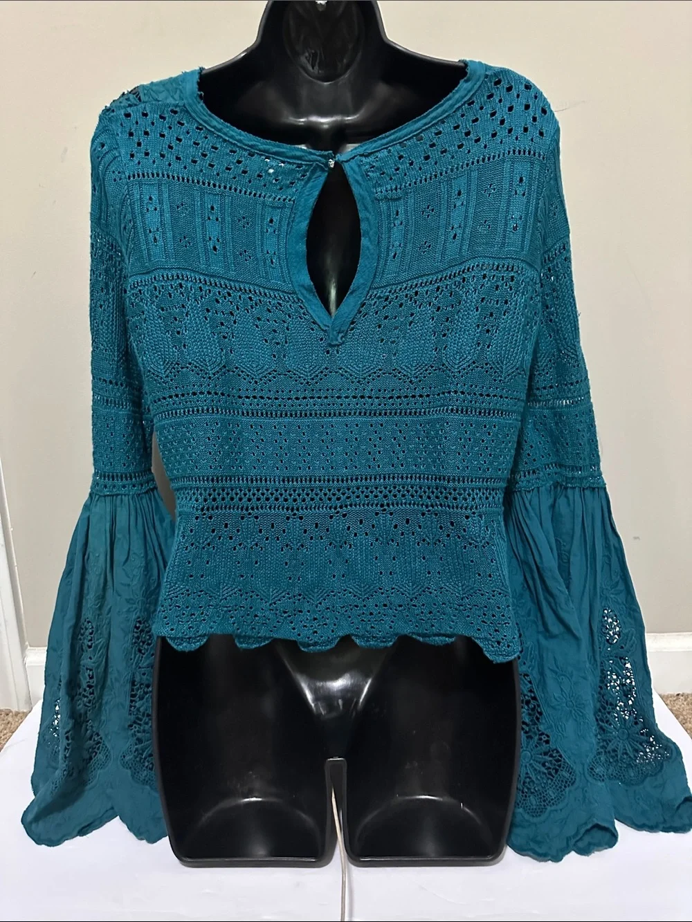 Free People lightweight teal